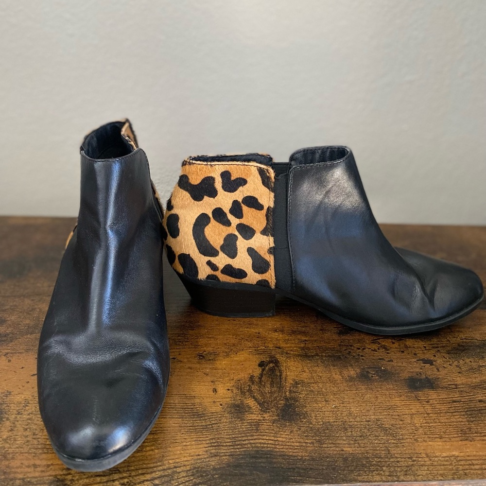 Leopard Ankle Booties